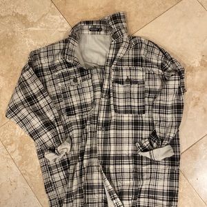 Plaid nastygal button up